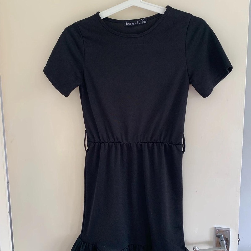 Boohoo Classic Black Mini Dress